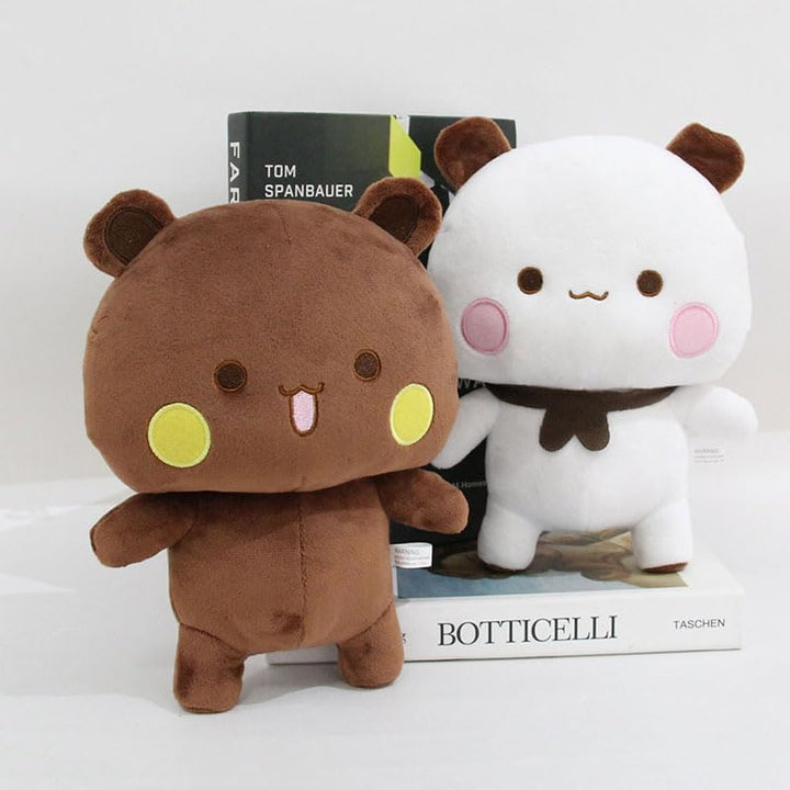 2 Stück Bubu Dudu Kuscheltier, Bubu Dudu Plüsch, Dubu Bubu, Bär Panda Bu-bu Du-du Kuscheltier, Panda
