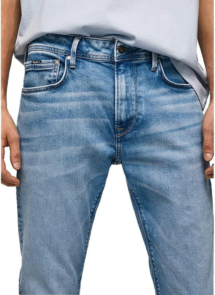Pepe Jeans Herren Stanley Jeans 29W / 34L Blue (Denim-vt6), 29W / 34L Blue (Denim-vt6)