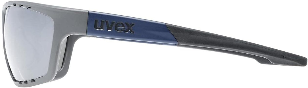 Uvex Unisex Sportstyle 706 Sportbrille (1er Pack) Einheitsgrösse rhino deep space matt/silver, Einhe