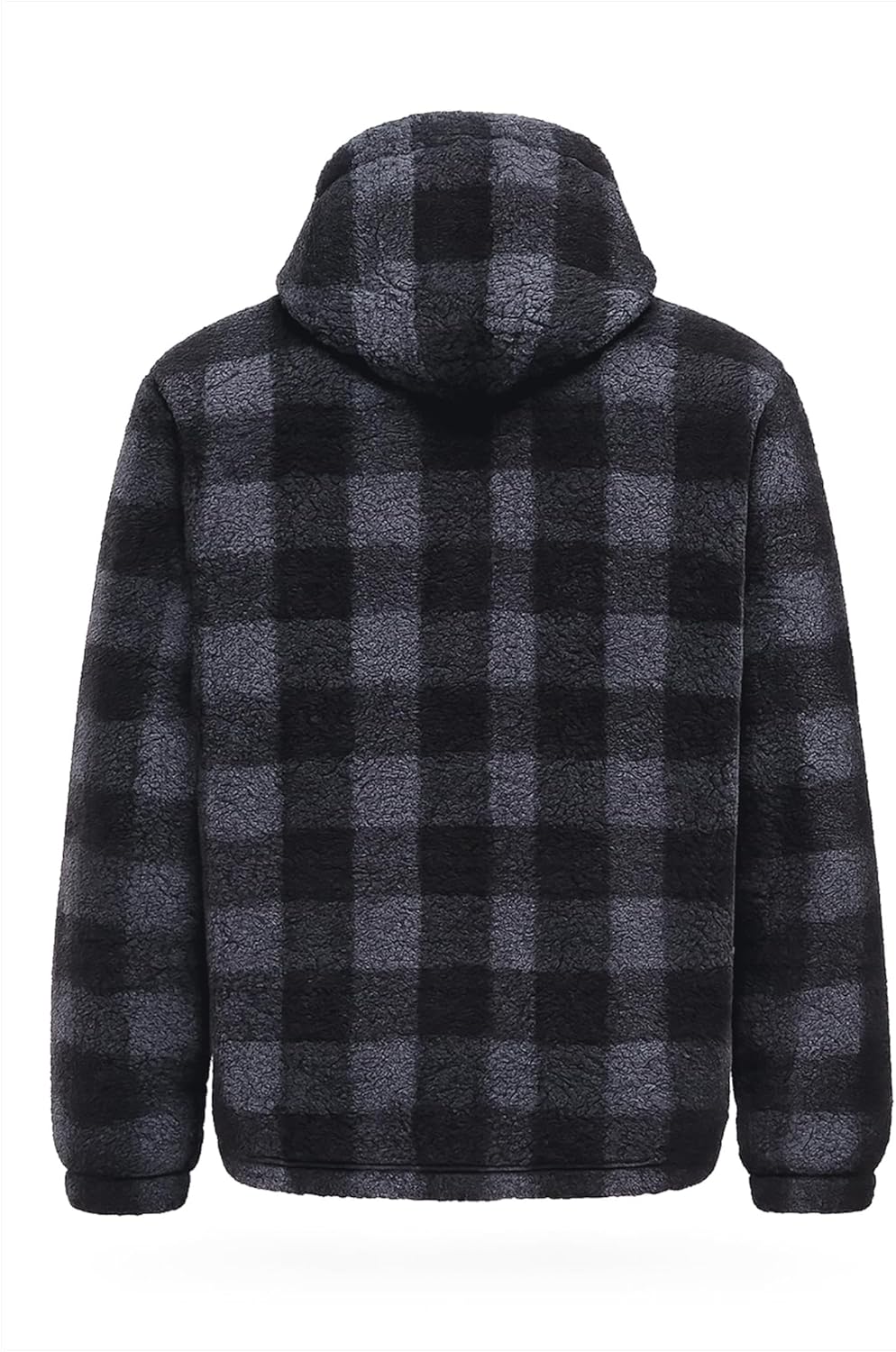 Brandit Teddyfleece Worker Pullover, S Black/Grey