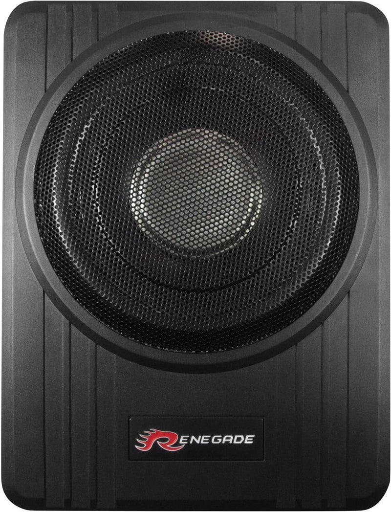 Renegade RS800A Auto-Subwoofer aktiv 200W Schwarz Single, Single