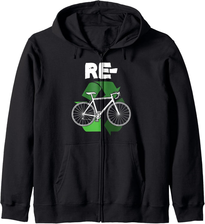 Rennrad Sportrad Fahrrad Fahren Biken Biker Bike Geschenk Kapuzenjacke