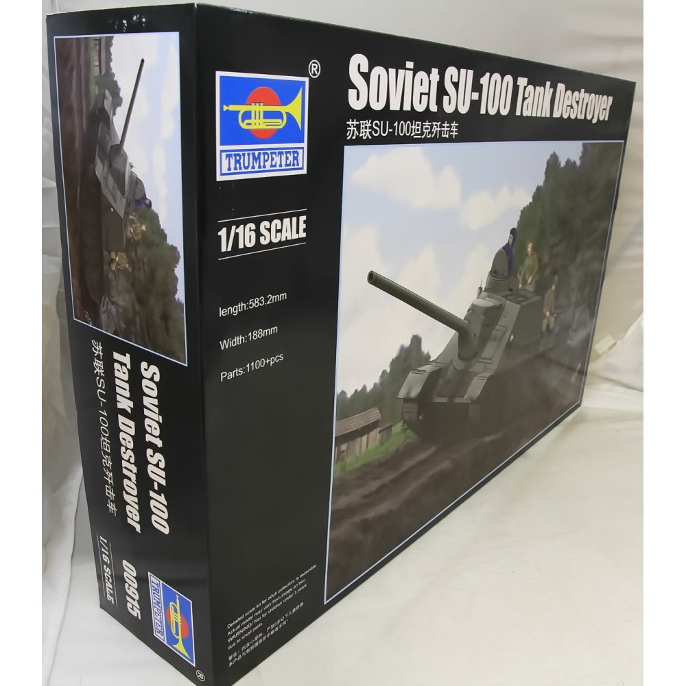 Trumpeter 00915 Modellbausatz Soviet SU-100 Tank Destroyer