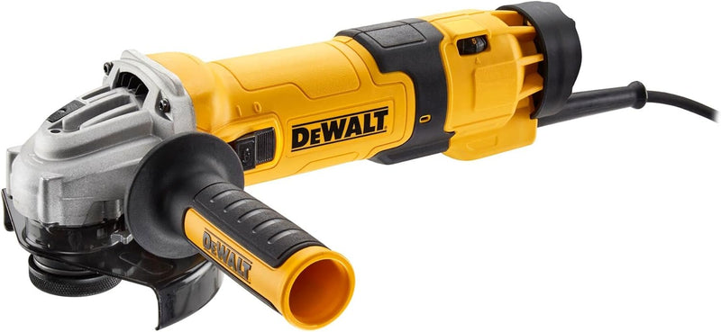 DeWalt Winkelschleifer (1500 Watt, 125 mm mit Drehzahlelektronik, mit Sanftanlauf und Nullspannungss