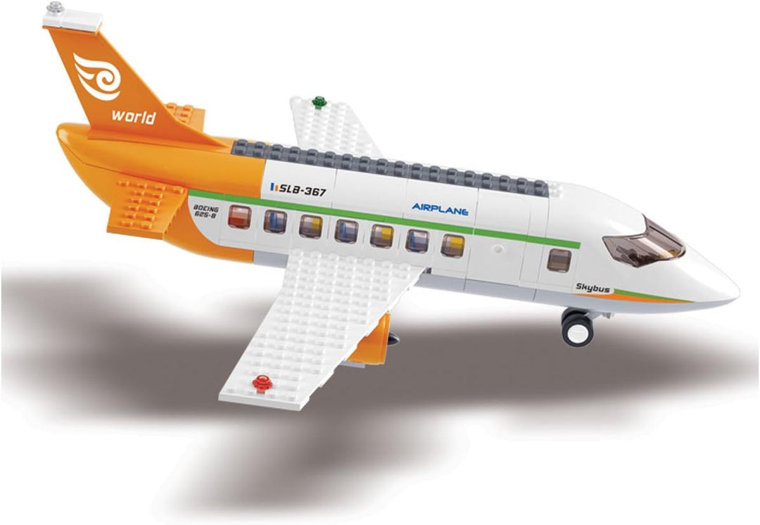 Sluban M38-B0367 M38-B0367-Baukasten-Luffahrt-Flughafen, Mehrfarbig