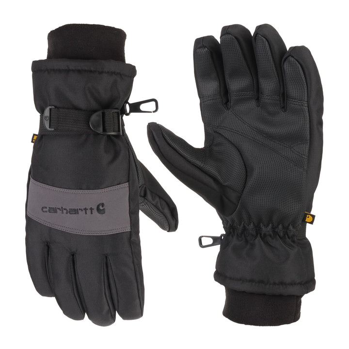 Carhartt Herren Wp Wasserdichter, Isolierter Handschuh kaltes Wetter M (1er Pack) schwarz / grau, M