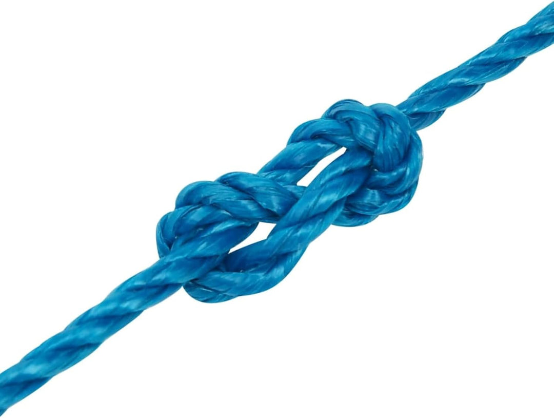 Tidyard Arbeitsseil, Polypropylenseil, Bootsseil, Festmacher, Faserseile, Flechtleine, Seile, Blau 8
