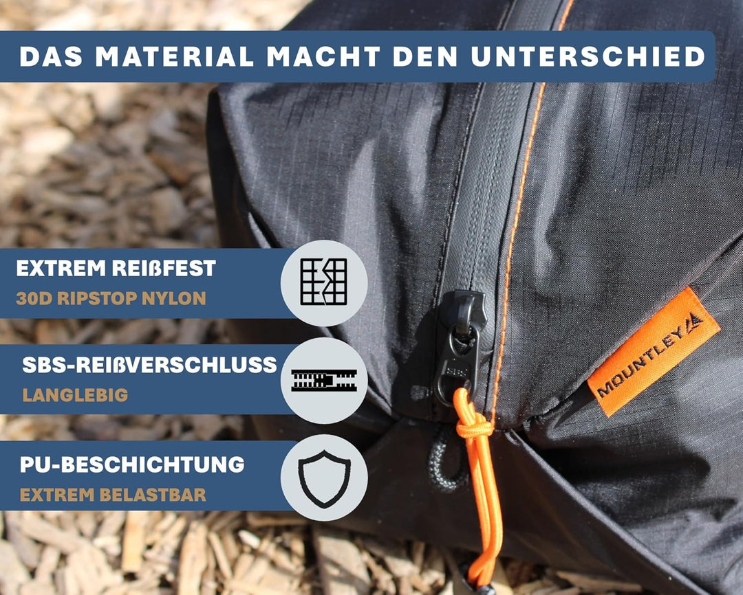 Packing cube Pro 3er Set - Ultraleichte Packwürfel für Rucksack & Koffer, Organizer Set für Reise -f