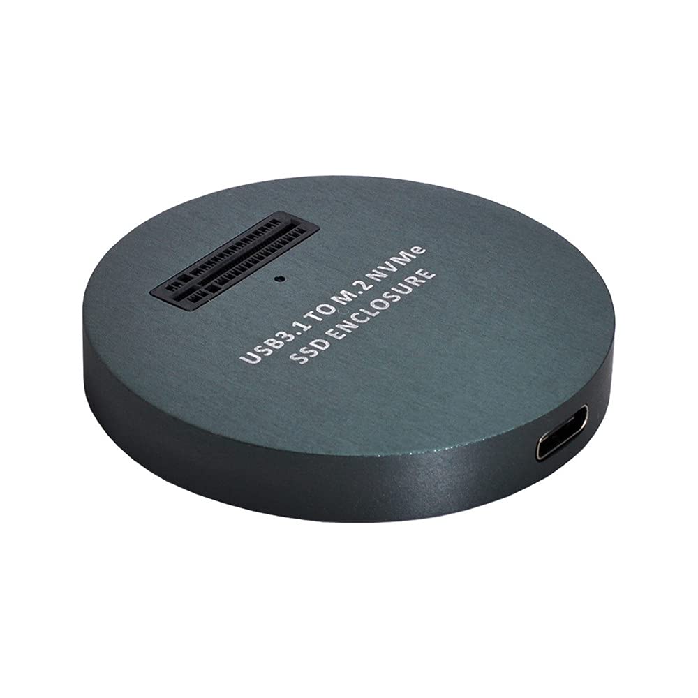 Xiwai USB 3.1 USB-C auf NVME M-Key M.2 NGFF SSD externer PCBA Konveter-Adapter vertikaler Typ (schwa