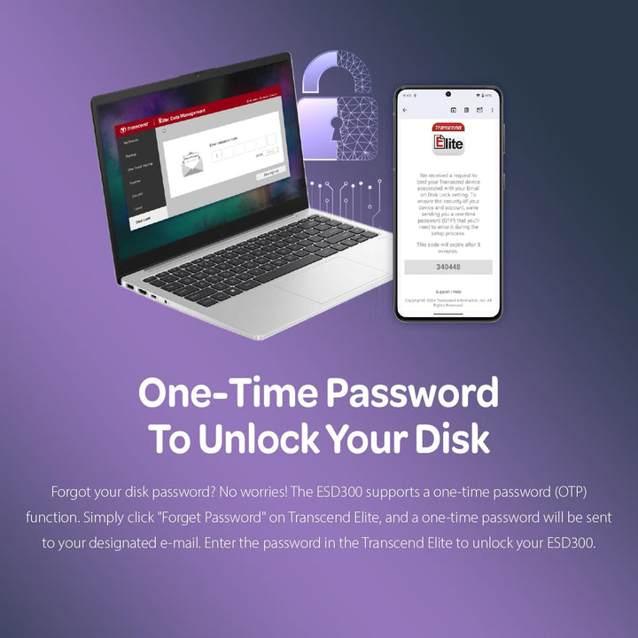 Transcend Portable SSD ESD300C 512GB USB Typ-C 10 Gbit/s PS4/PS5-kompatibel, Blau – TS512GESD300C