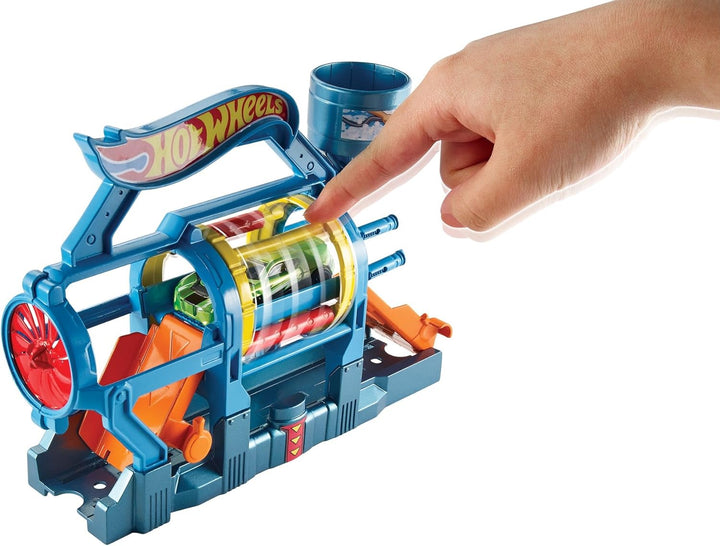 Hot Wheels Ausklappspielset Turbo-Waschanlage