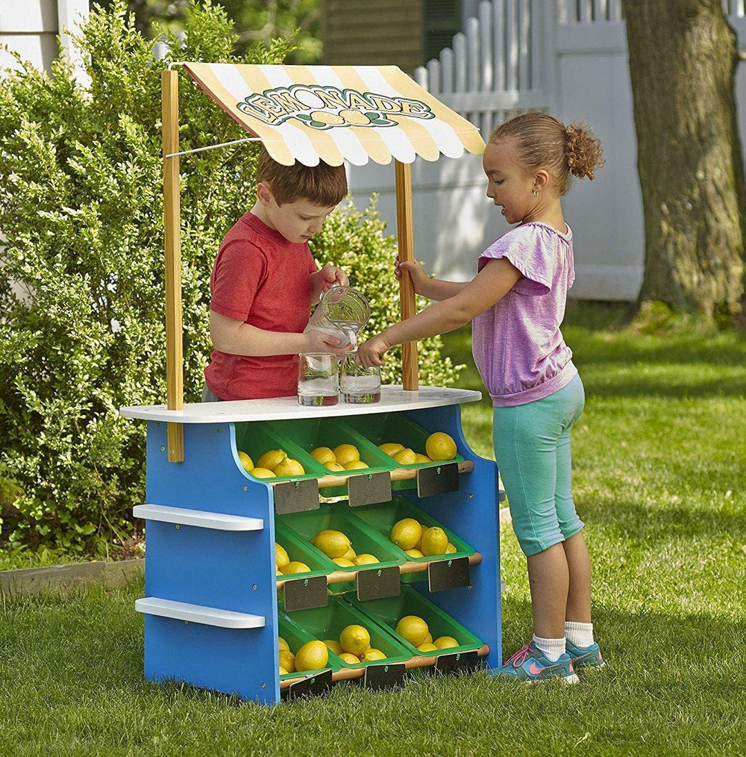 Melissa & Doug Grocery Store / Lemonade Stand | Pretend Play Toy | Large Playset | 3+ | Gift for Boy