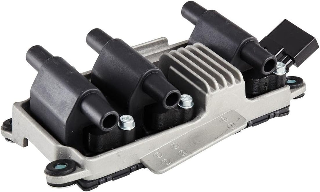 HELLA 5DA 358 057-291 Zündspule - 12V - 5-polig - Blockzündspule - geschraubt