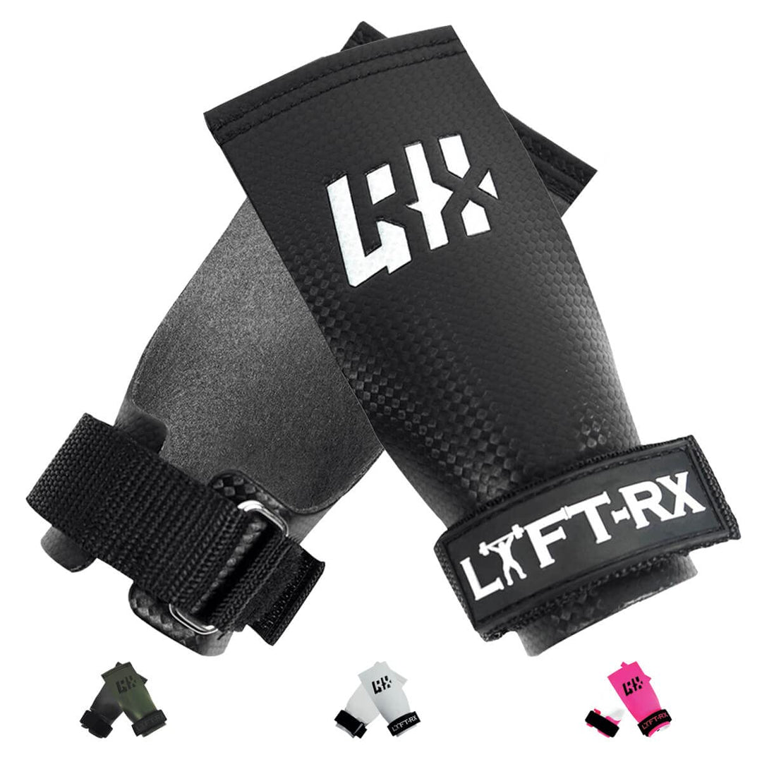 Carbonfaser Hand Grips - Weightlifting, Cross Train, Pullup, Muscle Ups, Gym, Gewichtheben, Gymnasti