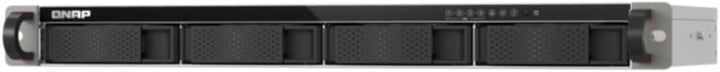 QNAP TS-433eU 4-Bay NAS, 1U Rackmount Design, Kurze Tiefe, Edge Speicher, Dateiverwaltung, Docker Co