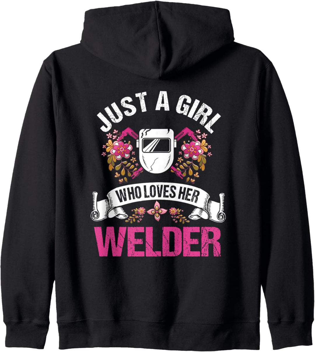 Welder Gifts Welding Design On Back Of Clothing Kapuzenjacke