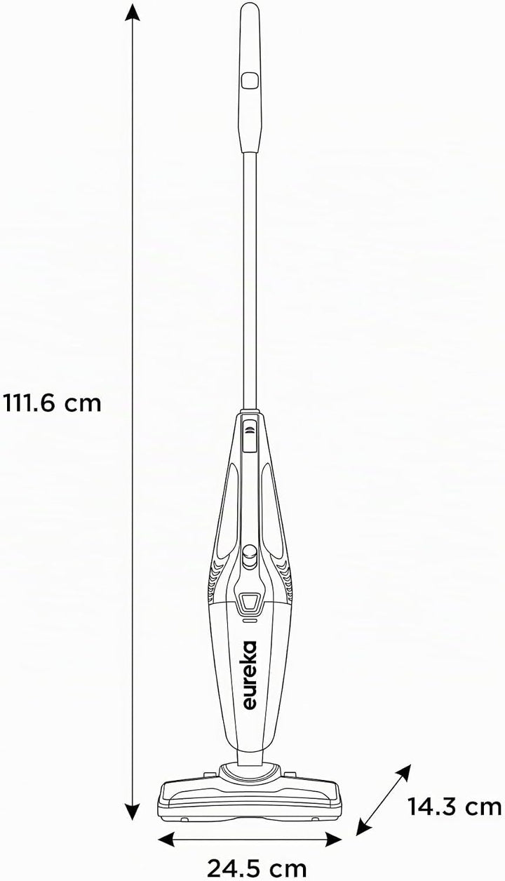 EUREKA Fenrir Blaze Stick Vacuum Cleaner, Powerful Suction 3-in-1 Small Handheld Vac with HEPA Filte