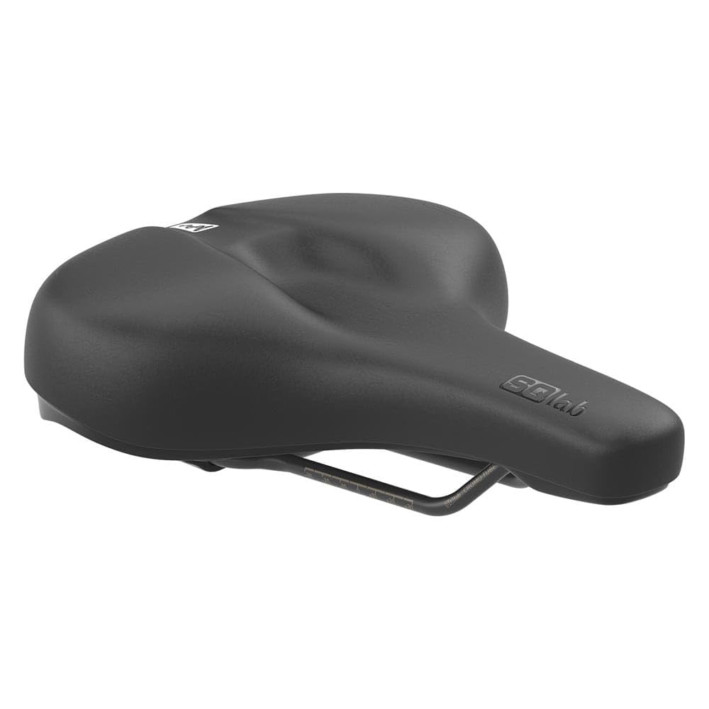 SQlab Unisex – Erwachsene 621 M-d Active 2.1 Fahrradsattel 21 cm Schwarz, 21 cm Schwarz