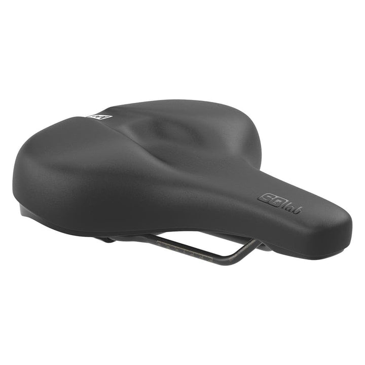 SQlab Unisex – Erwachsene 621 M-d Active 2.1 Fahrradsattel 21 cm Schwarz, 21 cm Schwarz