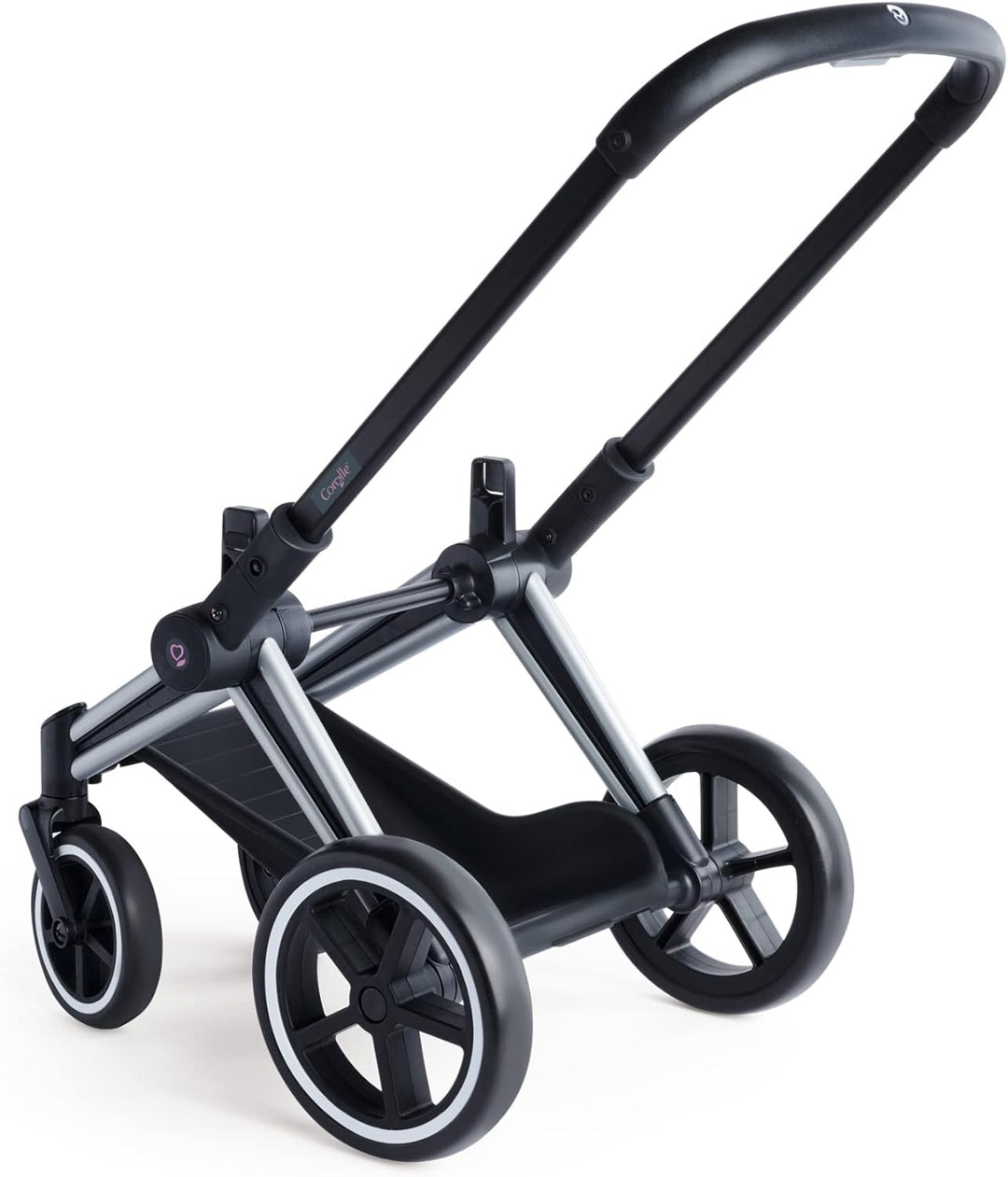 Corolle 9000141390 - Cybex 2in1 Puppen Trageschale und Wiege, mit Gurt und Verdeck, kann mit dem Cyb