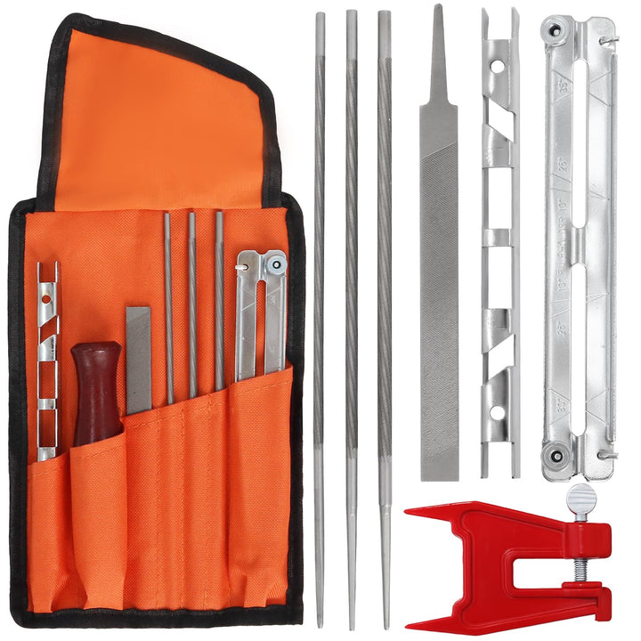 Kettensägen Schärffeilen Kit Universal Kompatibel mit Sti-hl Kettensäge mit 5/32" & 3/16" & 7/32" Da
