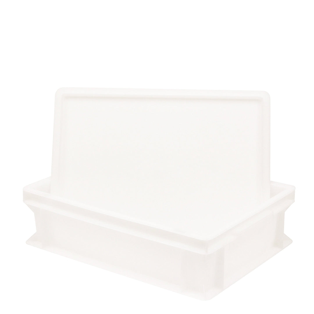 Pimotti Pizzaballenbox (1er Set mit 1xDeckel) mit 30 x 40 x 12 cm, Kunststoffbehälter für Pizzateig,