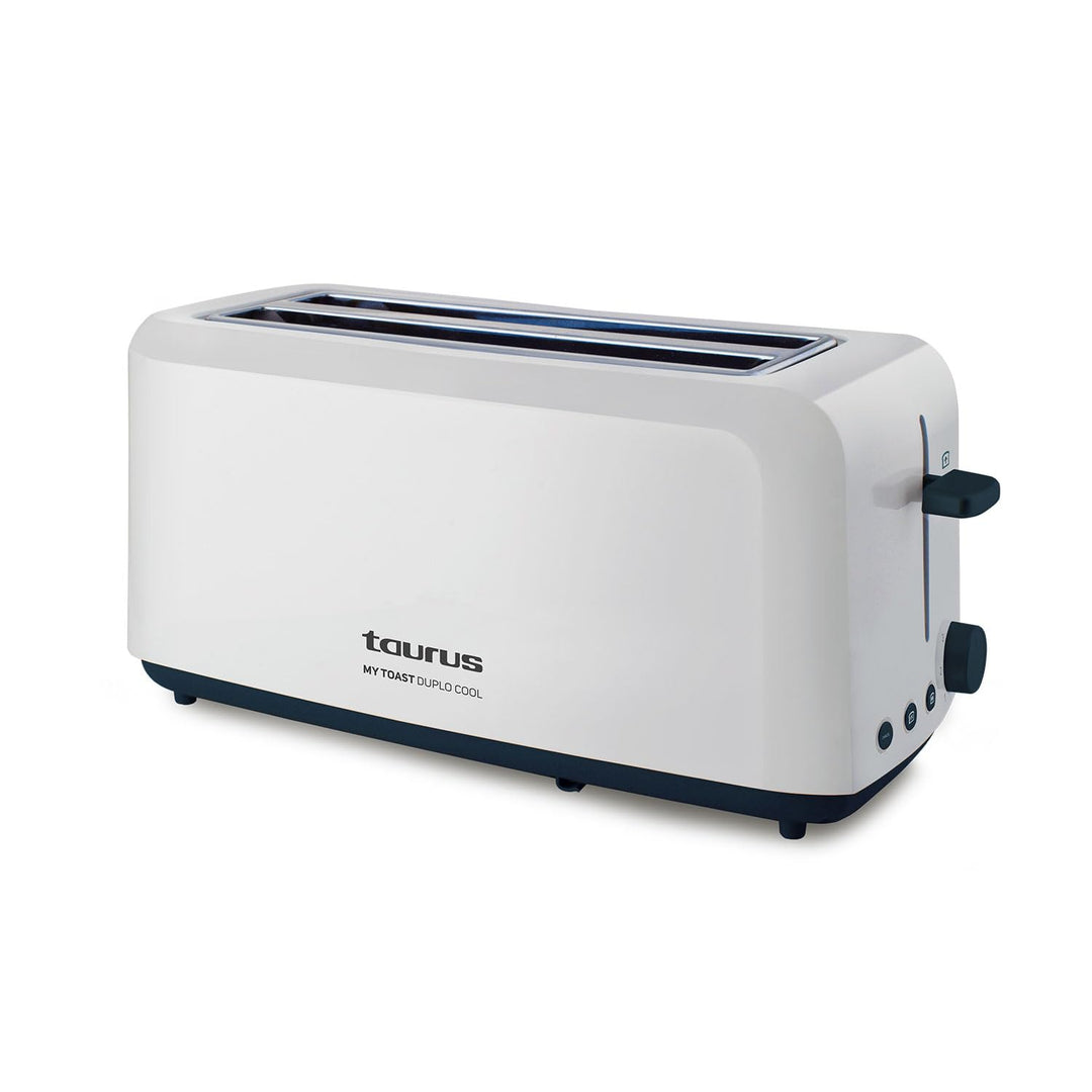 Taurus - My Toast Duplo Toaster | Leistungsstark 1450 W | extra langer Schlitz mit doppelter Breite