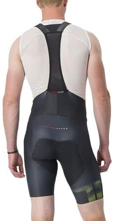 CASTELLI Herren Shorts Free Aero Rc Kit Bibshort S Schwarz/Elektrokalle, S Schwarz/Elektrokalle