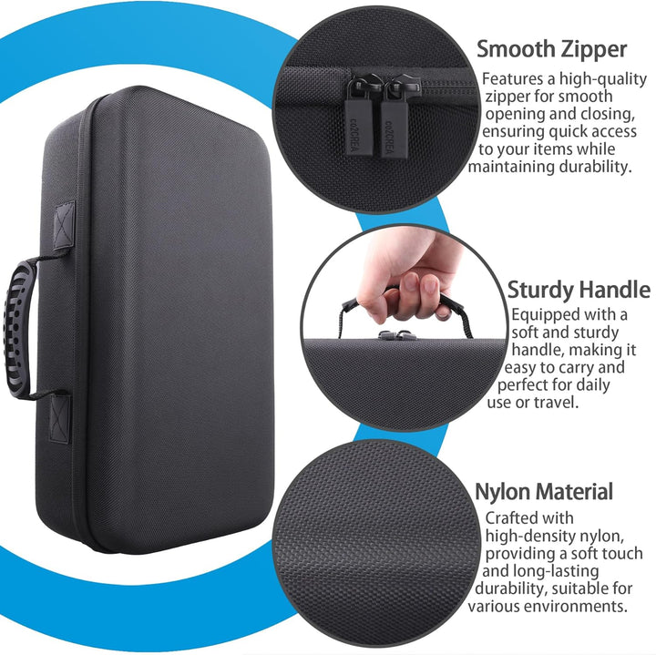 co2CREA Harte reiseschutzhülle Etui Tasche für HP Officejet 250 mobiler Multifunktionsdrucker (Nur H