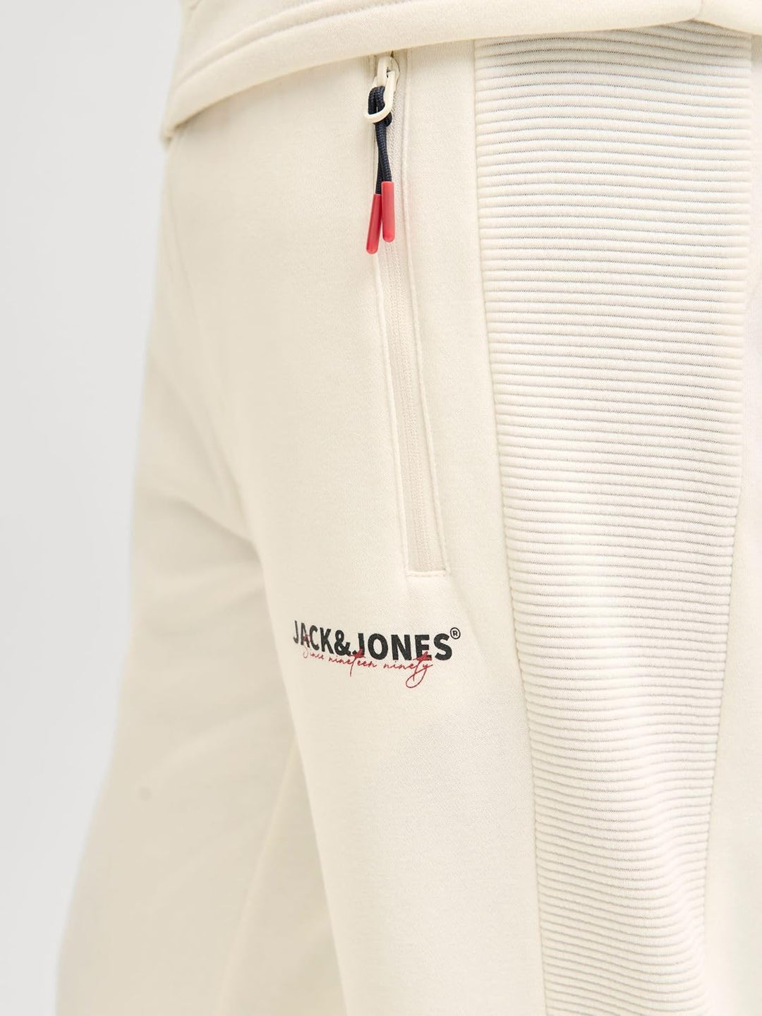 JACK &amp; JONES Male Jogginghose Regular Fit Jogginghose XS Antique White, XS Antique White