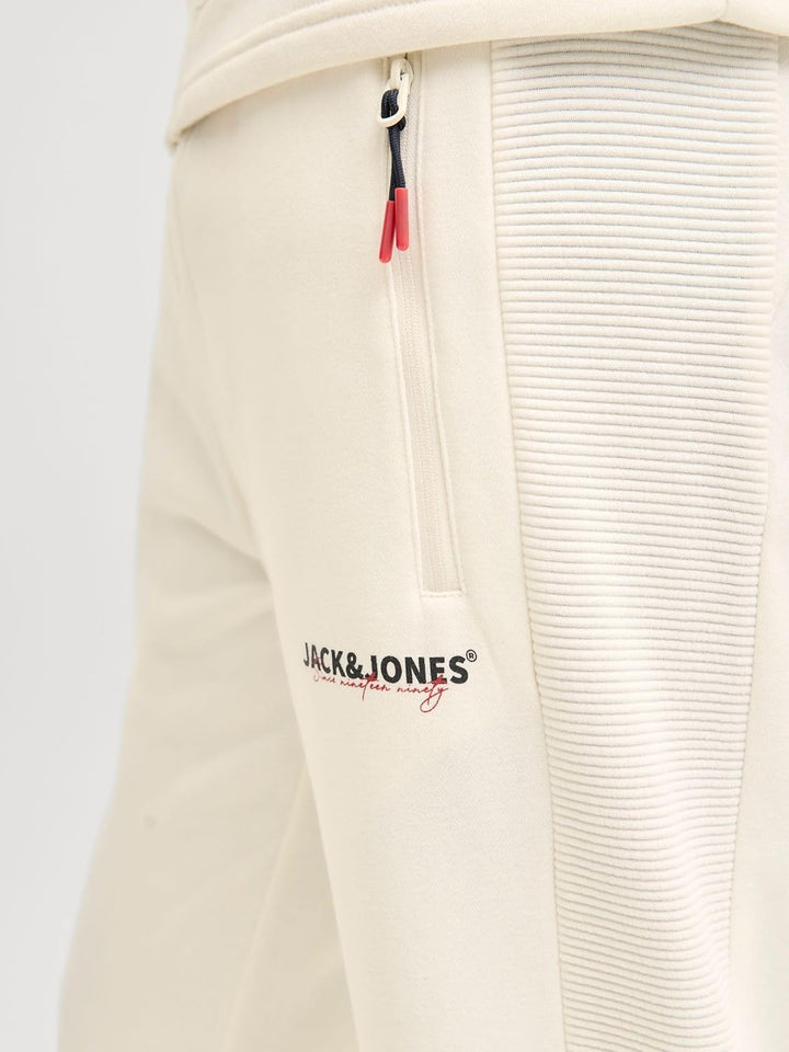 JACK &amp; JONES Male Jogginghose Regular Fit Jogginghose XS Antique White, XS Antique White