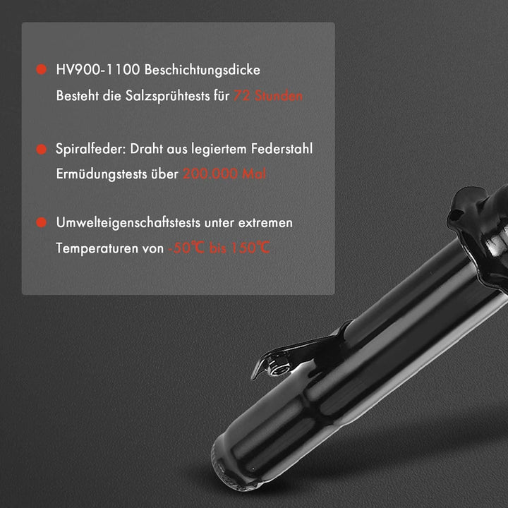 Frankberg 2x Stossdämpfer Gasdruck Vorne Kompatibel mit 6 Hatchback G.G Schrägheck 1.8L-2.3L 2002-20