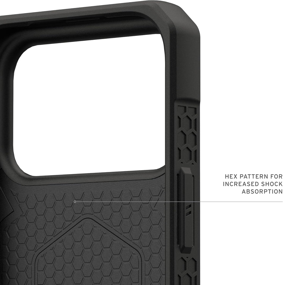 URBAN ARMOR GEAR Monarch Pro Case kompatibel mit Apple iPhone 17 Pro Hülle (Wireless Charging/Magnet