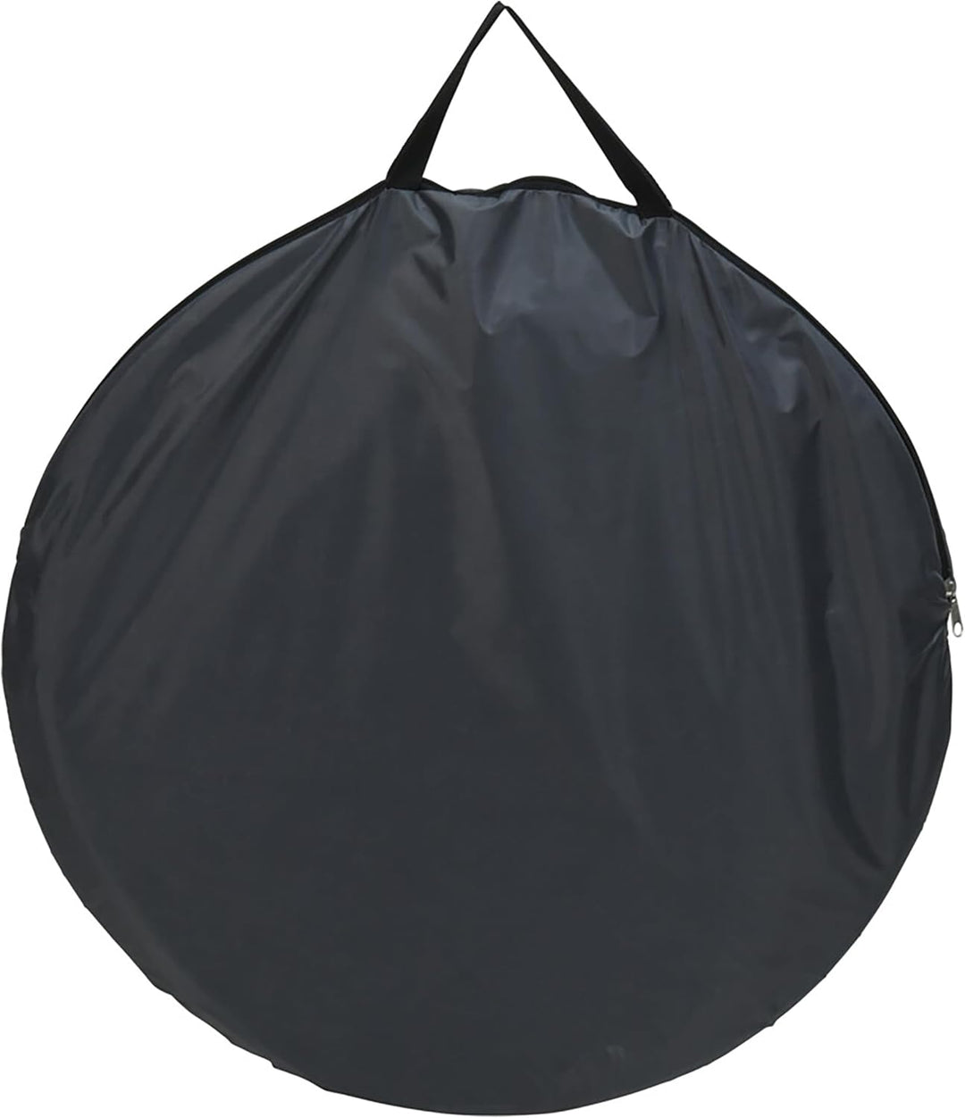 Pop Up Umkleide Wurfzelt Blickdicht mit Reissverschluss - 190 x 110 cm - Camping Toilettenzelt grau