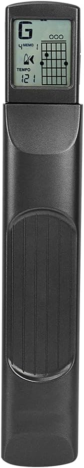 Eujgoov Pocket Guitar Chord Practice Tool, Mini-6-Bund-Akkordtrainer mit Drehbarem Chart-Bildschirm