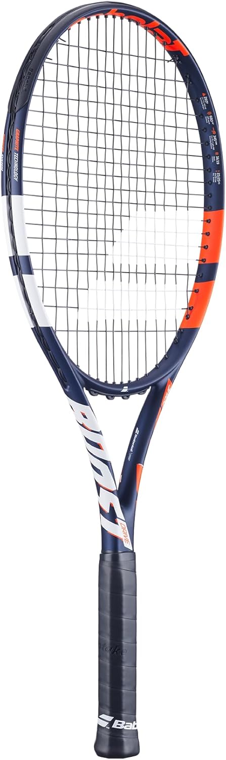 Babolat, Tennisschläger Modell Boost Drive, Leichter Graphitrahmen, Grosses Schlägerkopf, Besaitungs