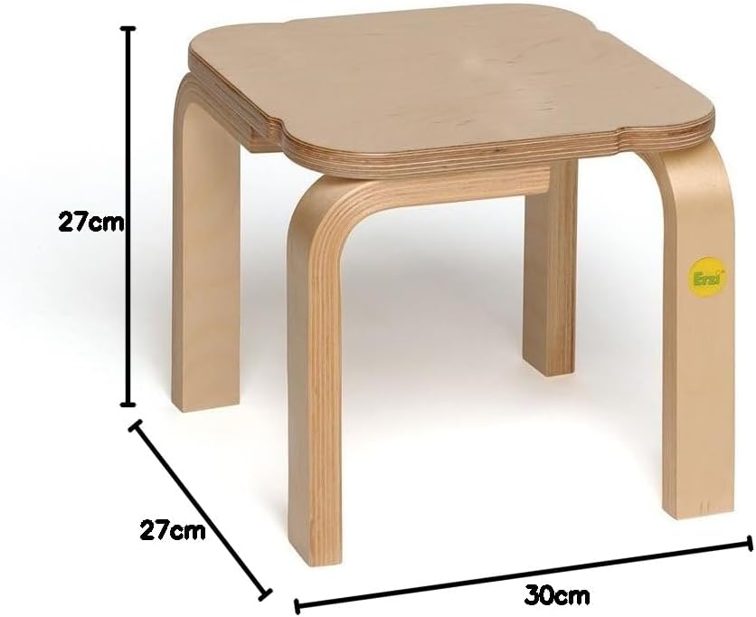 Erzi 50031 Hocker (Höhe 25 cm) Sitzhöhe: 25 cm, Sitzhöhe: 25 cm