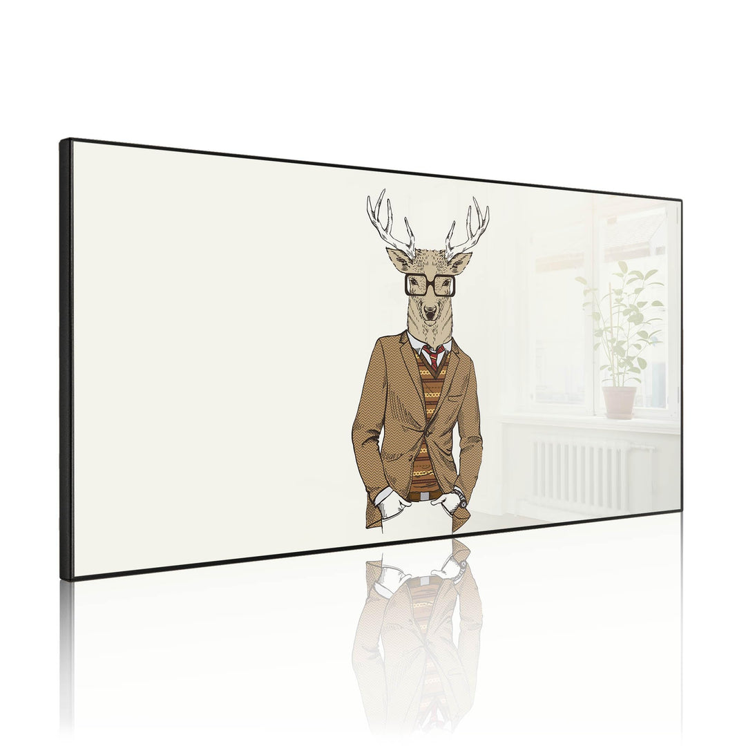 banjado Magnettafel schwarz 78 x 37cm / Magnetwand Metall/Magnetpinnwand als Memoboard/Pinnwand Magn