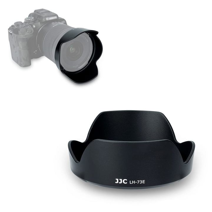 JJC EW-73E Bajonett Kamera Gegenlichtblende für Canon RF 15–30 mm F4.5–6.3 is STM Objektiv, Umkehrba
