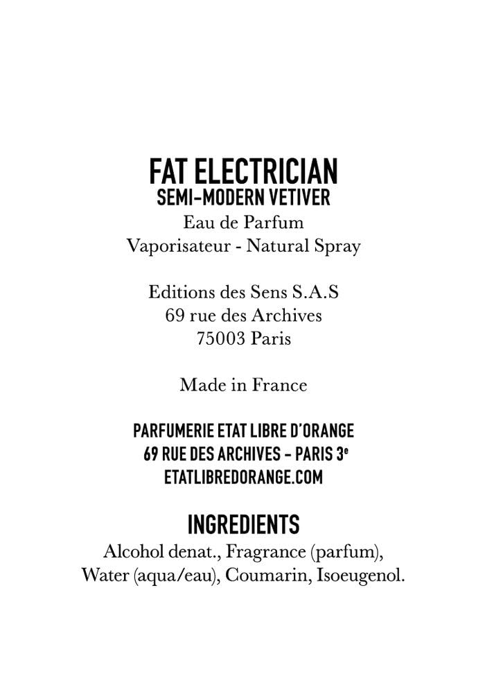 ETAT LIBRE D ORANGE Fet Electrician EDP Vapo 100 ml