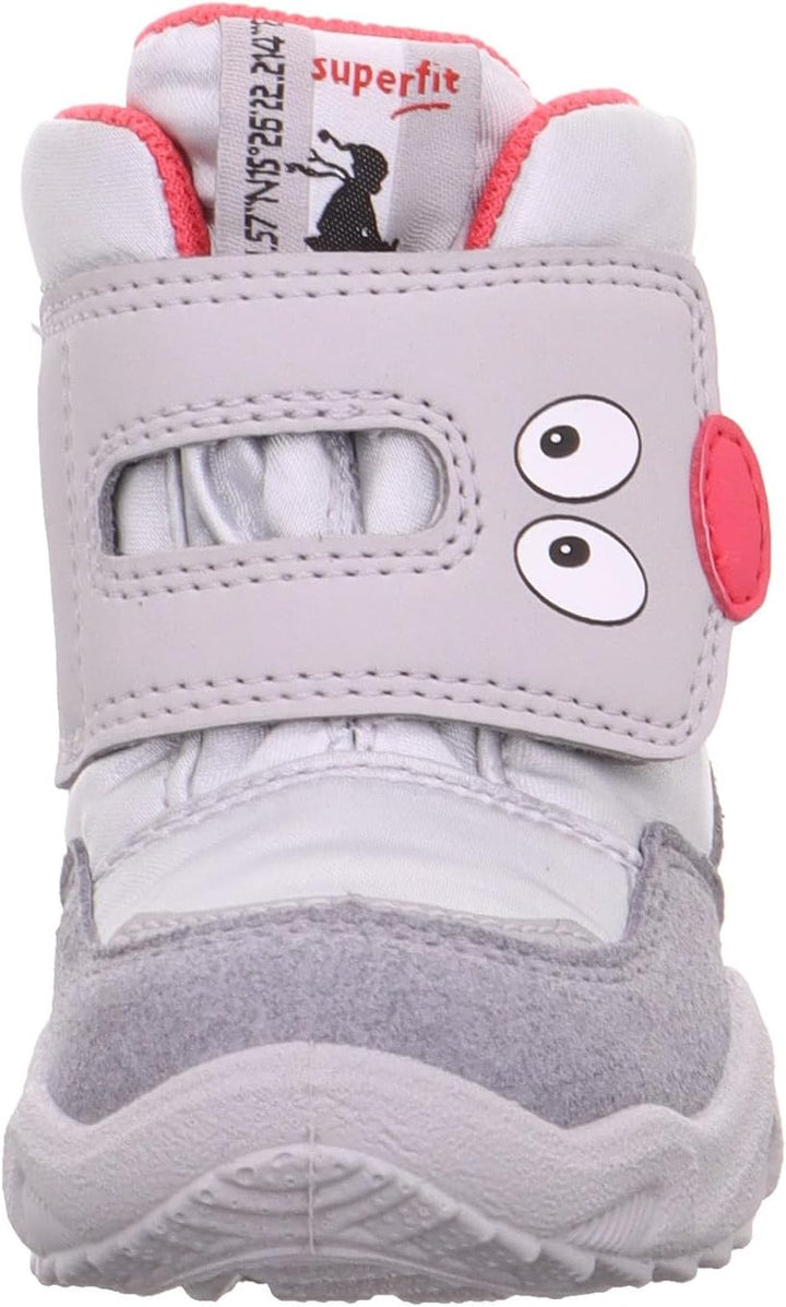 Superfit Baby Mädchen GLACIER warm gefütterte Gore-Tex Schneestiefel 20 EU Hellgrau Pink 2500, 20 EU