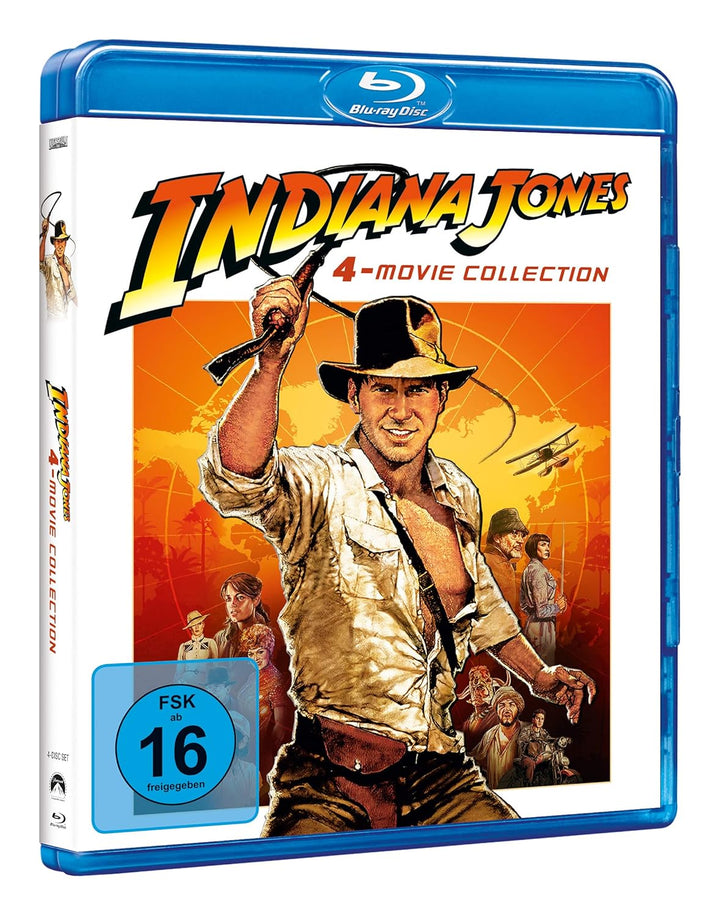 Indiana Jones – 4-Movie Collection [Blu-ray], Blu-ray