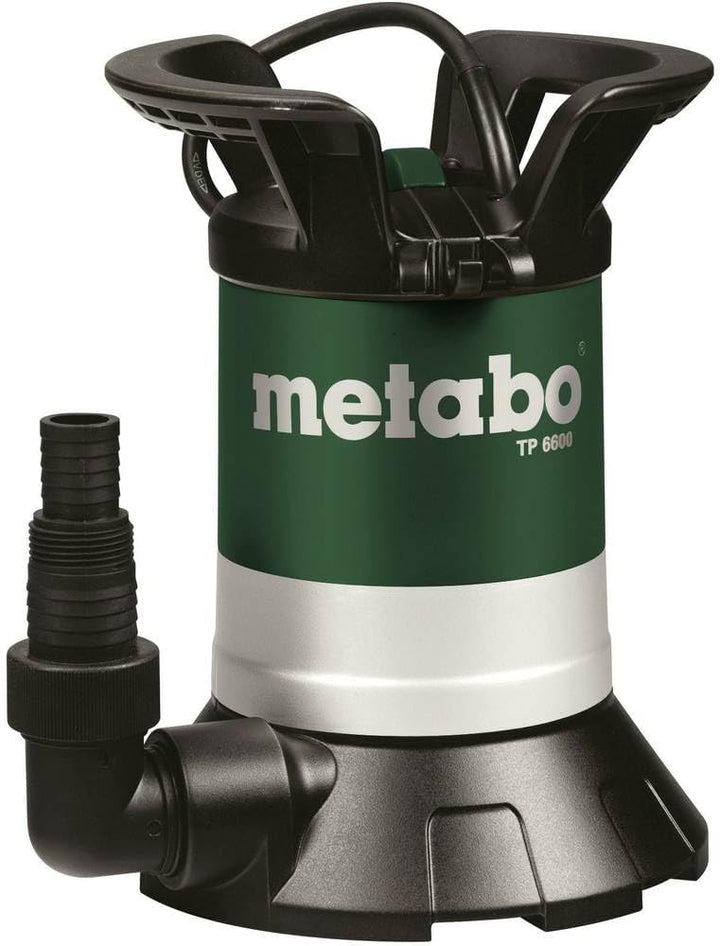 Metabo Klarwasser-Tauchpumpe TP 6600 – 0250660000 – Nennaufnahmeleistung: 250 W – Max. Fördermenge: