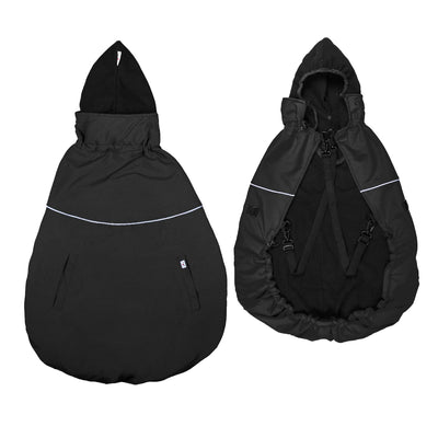 manduca by MaM® > Tragecover Flex < warmes & wasserdichtes Cover für Babytragen, einfach anzulegen,