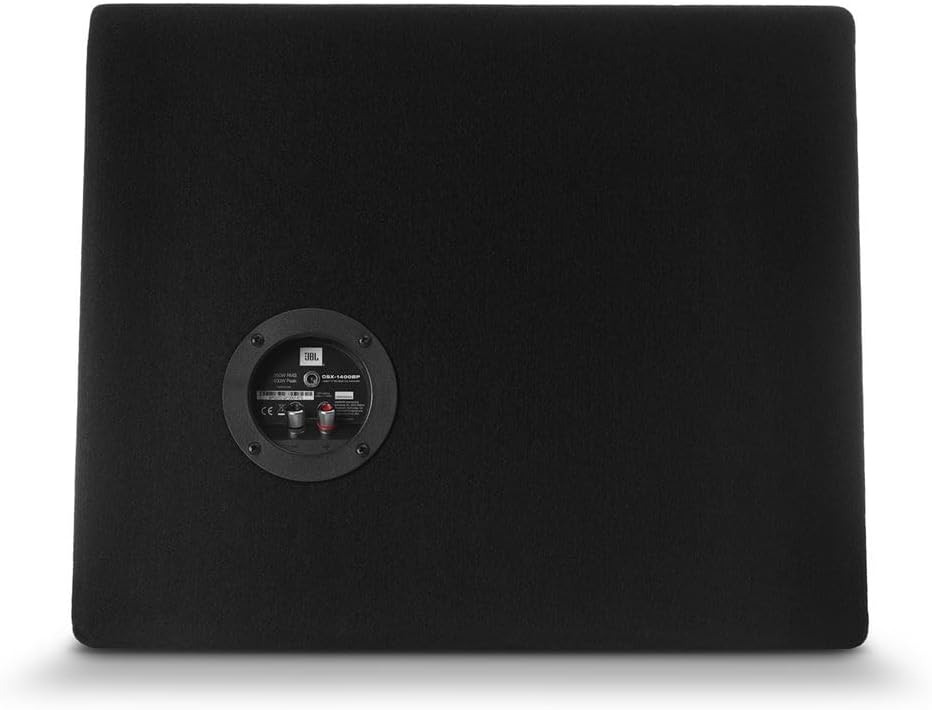 JBL Car CSX-1400BP 12 Zoll (300mm) Auto-Stereoanlage Bandpass Subwoofer mit Acryl-Fenster - Schwarz/