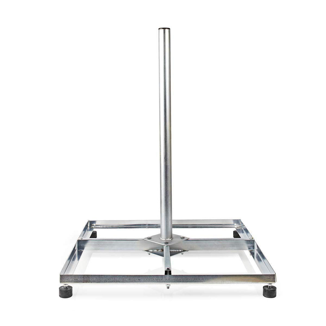 Nedis - Satellit Ständer Balcon - 4 x 30 x 30 cm - Galvanisiertem Stahl - Silver 4 x 30 x 30 cm Silb