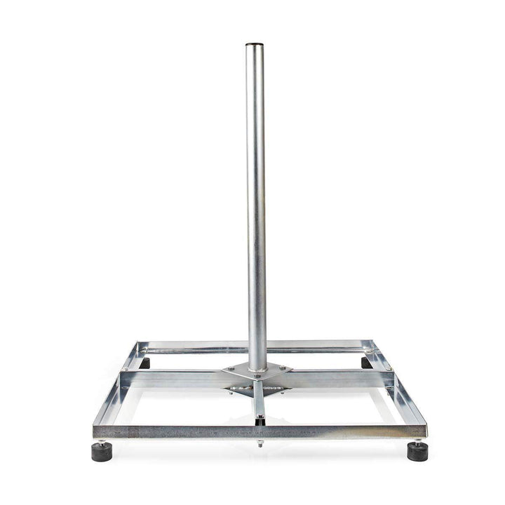 Nedis - Satellit Ständer Balcon - 4 x 30 x 30 cm - Galvanisiertem Stahl - Silver 4 x 30 x 30 cm Silb