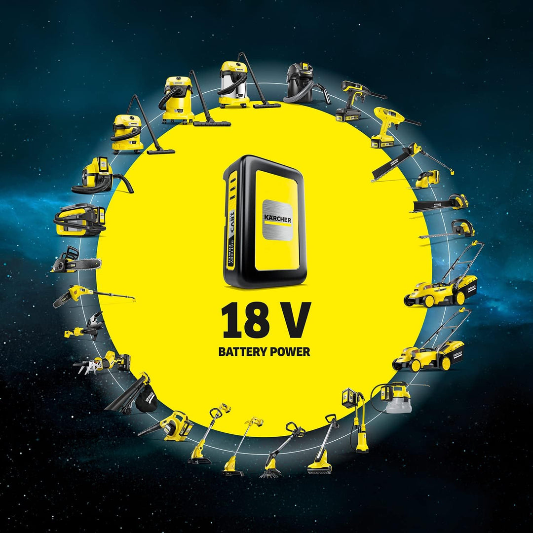 Kärcher SE 3-18 Compact Akku-Waschsauger (Integrierter Sprühschlauch, extra Wasch- und Fugendüse zur