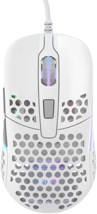 Xtrfy M42 RGB, ultraleichte kabelgebundene Gaming-Maus, hochmoderner Pixart 3389 Sensor, modulares G