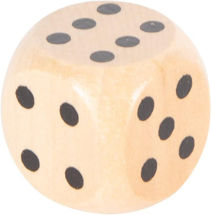 small foot Ludo für 6 Spieler XL aus Holz, Gesellschaftsspiel für die ganze Familie, für Kinder ab 4